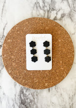 Load image into Gallery viewer, Black | Flower Triple