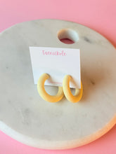 Load image into Gallery viewer, 90's Butter Mom | Yellow Hoops