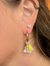 Load image into Gallery viewer, Butterfly Garden | Charm Hoops