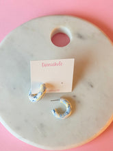 Load image into Gallery viewer, 90's Butter Mom | Patterned Hoops