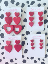 Load image into Gallery viewer, Red Heart Dangles