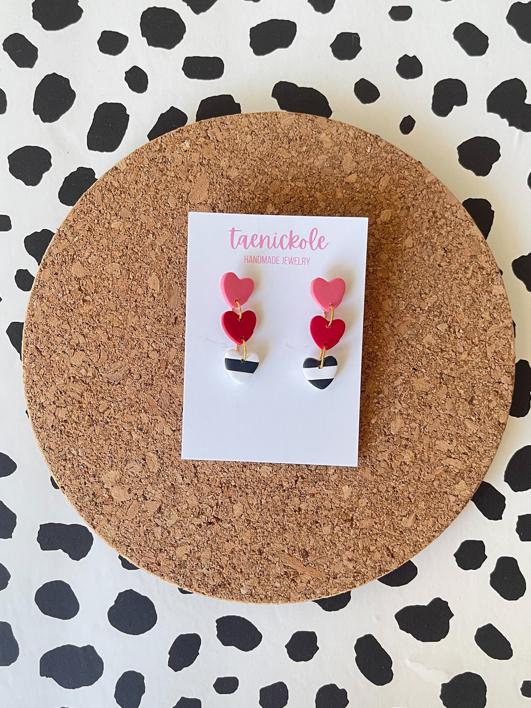 Stripe Mini Heart Triples