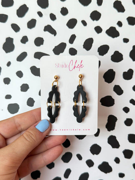 Black | Double Scallop