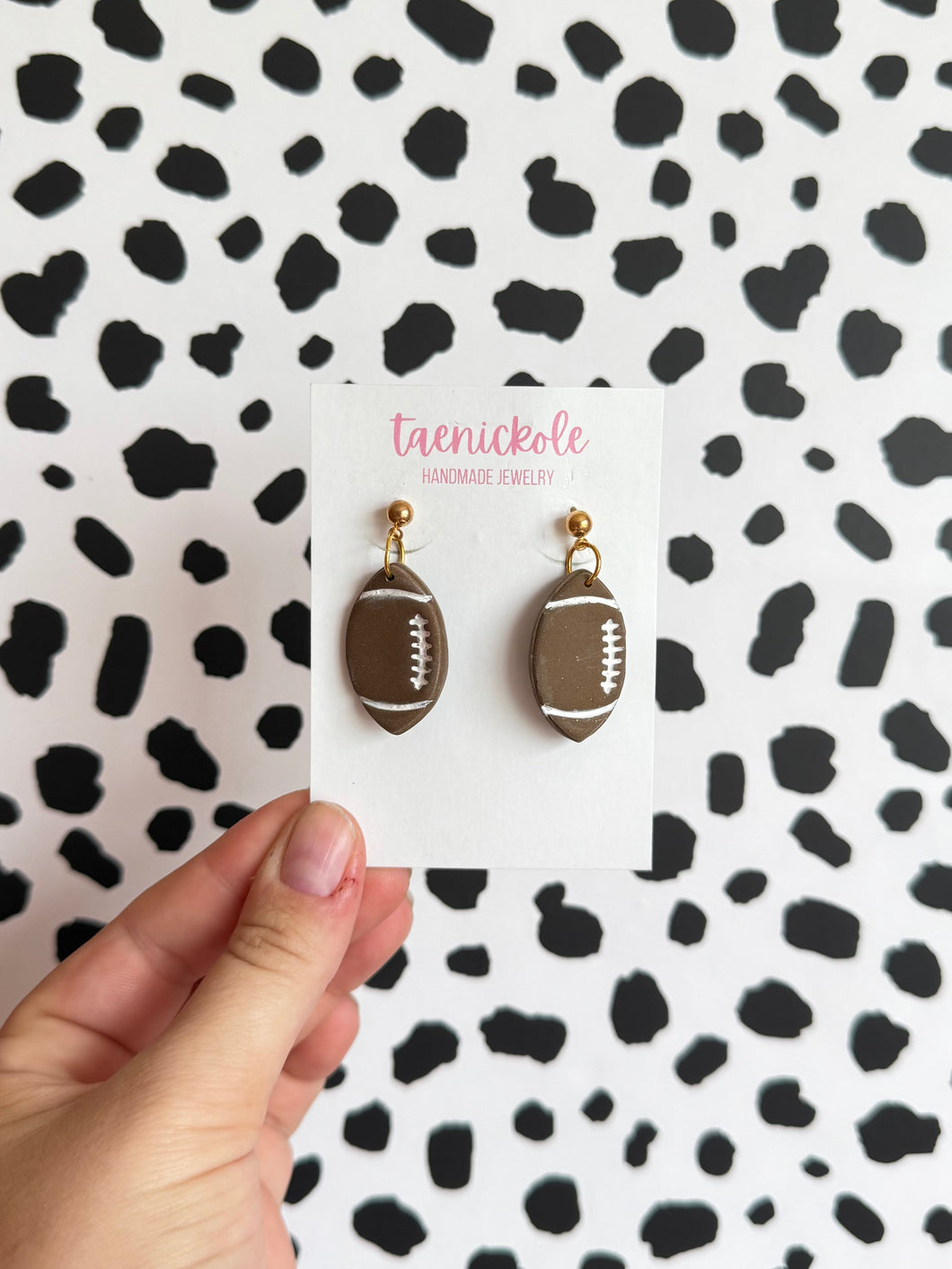 Plain Football Dangles