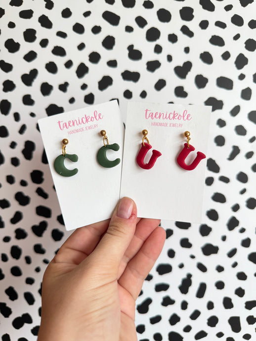 *CUSTOM* Team Letter Dangles