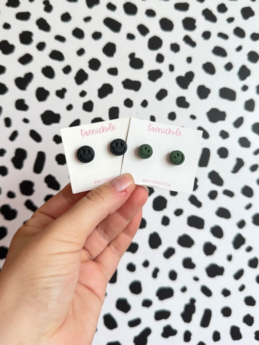 *CUSTOM* Smiley Studs