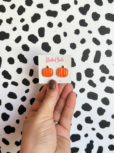 Enamel Pumpkins