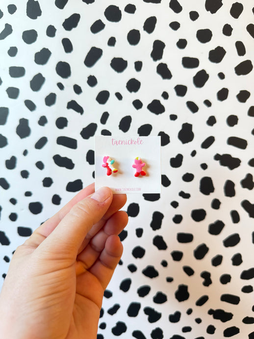 Whoville | Gingerbread Man Studs